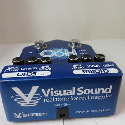 Visual Sound H2O Chorus Delay Effects Pedal Version 2 V2 Truetone image 4