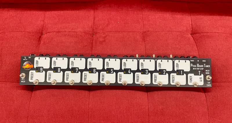 Cusack Music PBT9 Pedal Board Tamer w/ Pop Stop (9 Loop Programmable Pedal Looper) image 1