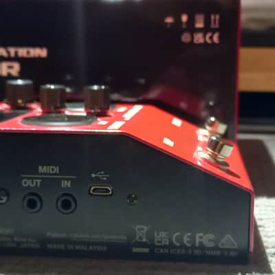 Boss RC-10R Rhythm Loop Station 2019 - Present Red image 3
