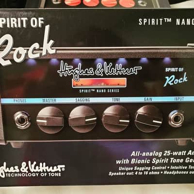 Hughes & Kettner Spirit Nano Spirit of Rock 25-Watt Mini Guitar Amp Head image 1