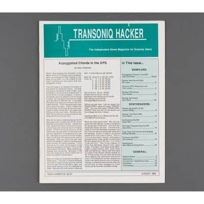 Transoniq Hacker Ensoniq User's Newsletter Issue #50