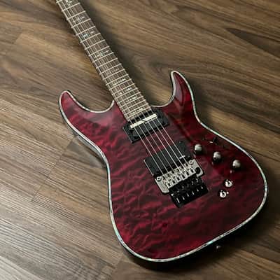 Schecter Hellraiser C-1 FR S BCH in Black Cherry image 1