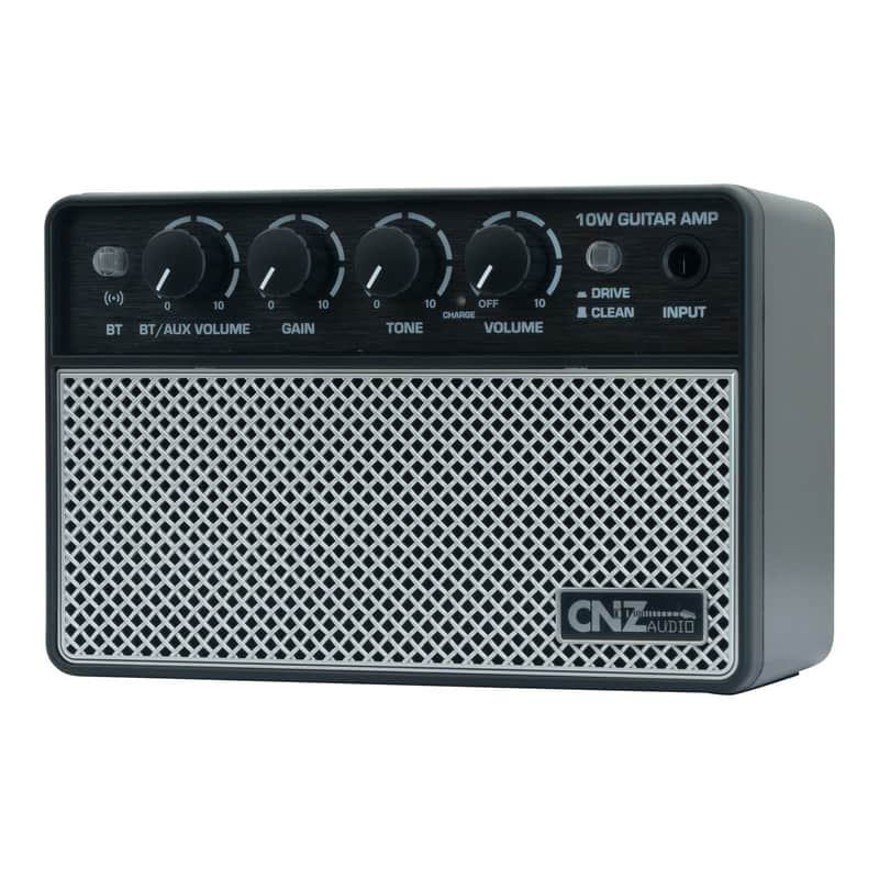CNZ Audio Mini Rechargeable Electric Guitar Amplifier - 10W, Wireless BT image 1