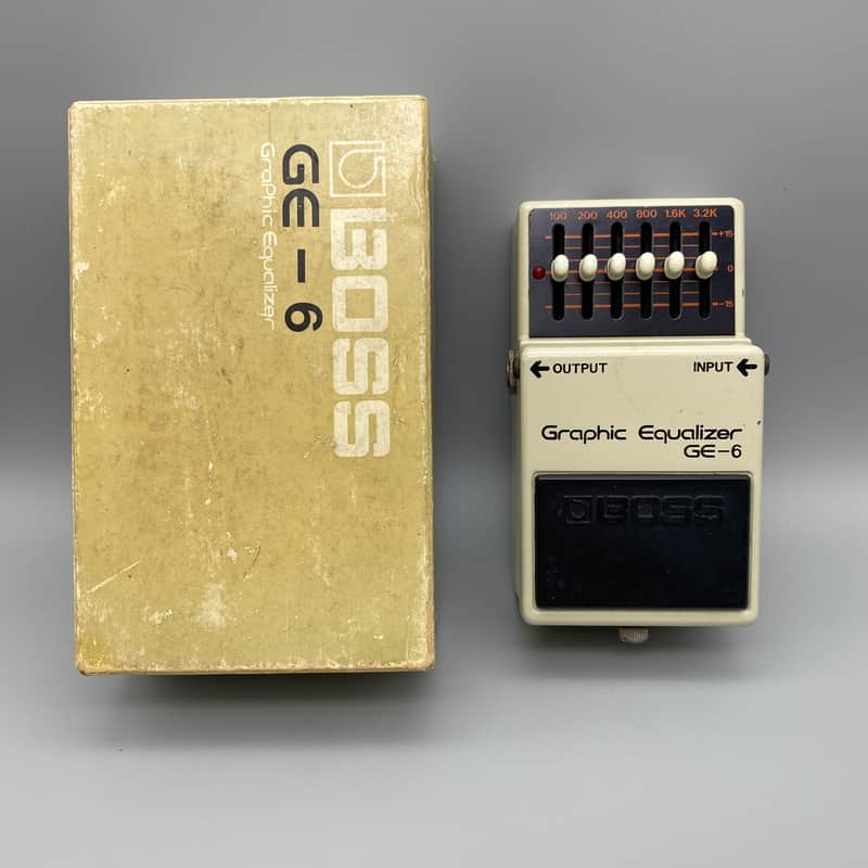 Boss GE-6 Graphic Equalizer | Reverb