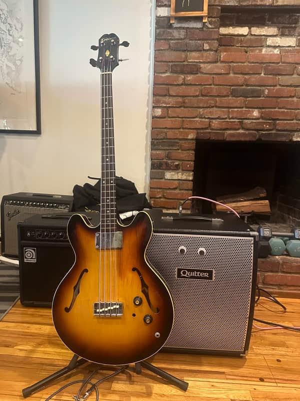Epiphone Eb 232 Rivoli Mid 60's - Sunburst image 1