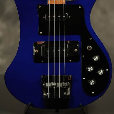 1988 Rickenbacker 4003 Bass BT Midnight Blue w/BLACK hardware + binding! image 1