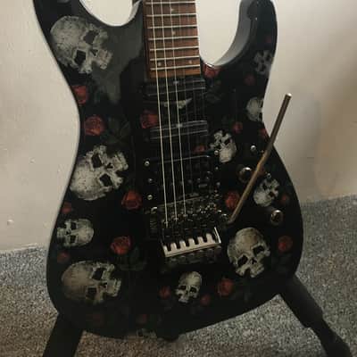 ESP LTD M-200SR Skulls and Roses Electric Guitar | Reverb