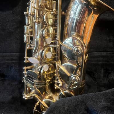 Selmer SAS280R LaVoix II Step-Up Model Alto Saxophone 2010s - Clear-Lacquered Brass image 3