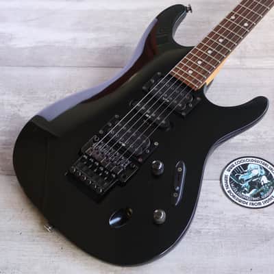 1993 Ibanez Japan S540 Saber HSH Superstrat (Gloss Black) image 1
