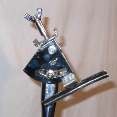 LP Old Style Traditional Chrome Plated Deluxe Timbale Stand image 2