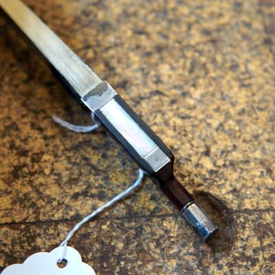 Ernst Heinrich Roth (Pre-WWII Germany) Brazilwood Violin Bow 1930s w/Mother of Pearl Inlay image 2