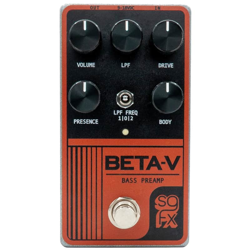 SolidGoldFX Beta-V Bass Preamp (open box) image 1