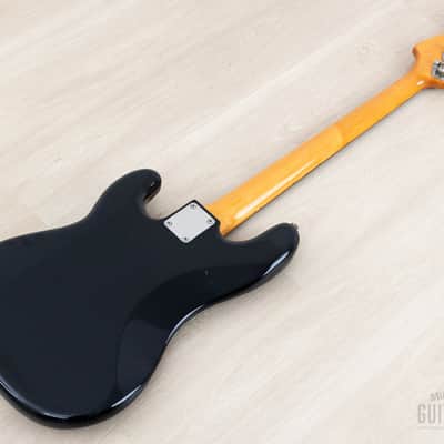 1981 Tokai Hard Puncher PB40 Vintage P Bass Black, Japan image 14