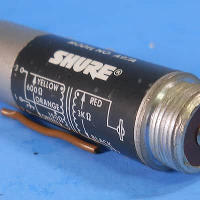 Calrad 10-77 Microphone Line Transformer TRS Lo Z-TS Hi Z New Old Stock image 4