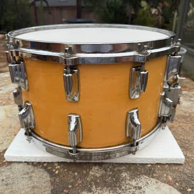 Rare Vintage Tama Superstar 14x8 Split Lug Mastercraft Snare Drum - Maple wood image 10