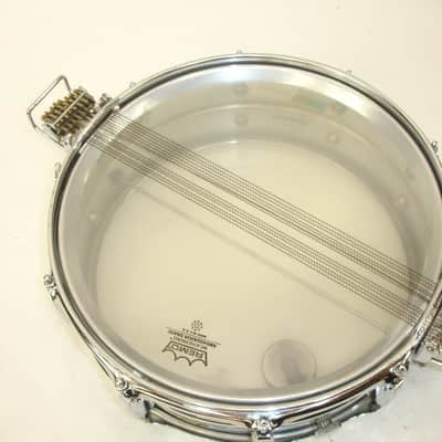 Vintage Ludwig 410 Super-Sensitive Chrome 14"x5" Snare Drum image 14