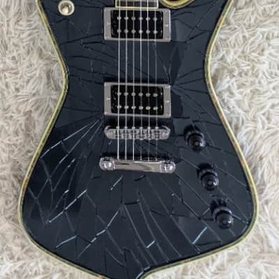 Ibanez Paul Stanley KISS PS3CM Cracked Mirror with Hardshell Case, Made in Japan image 2