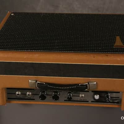 Valco/Supro Res-O-Glass BLACK w/Valco S6416T tube amplifier 8" Jesnsen 1966 image 15