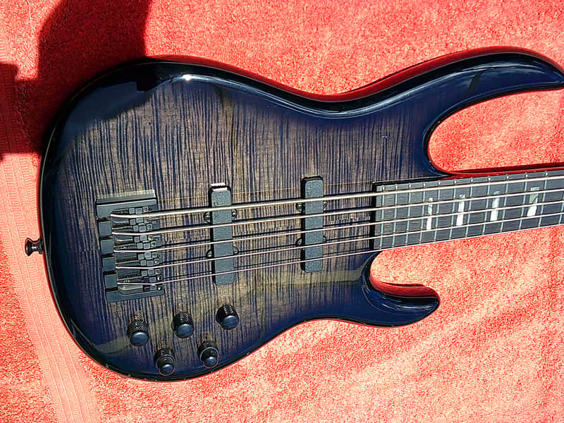 CARVIN 5-String Bass💎PIEZO💎ACTIVE-EQ💎NECK-THRU💎TOP-OF-THE-LINE & BONU$ 💎5 *FREE*$ET$-of-$TRING$ image 1