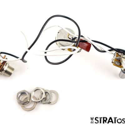 Fender Squier Classic Vibe 70s P Bass POTS & JACK Precision Bass Guitar Parts image 2
