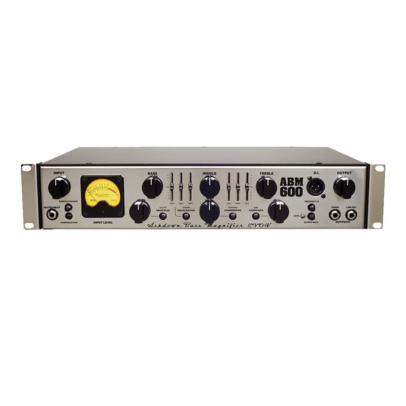Ashdown ABM 600RC EVO VI 600W Rackmount Bass Head image 1