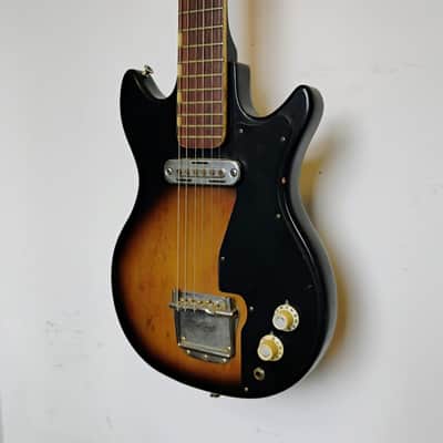 Teisco E100 - 1960s - Japan - Tobacco Sunburst image 9