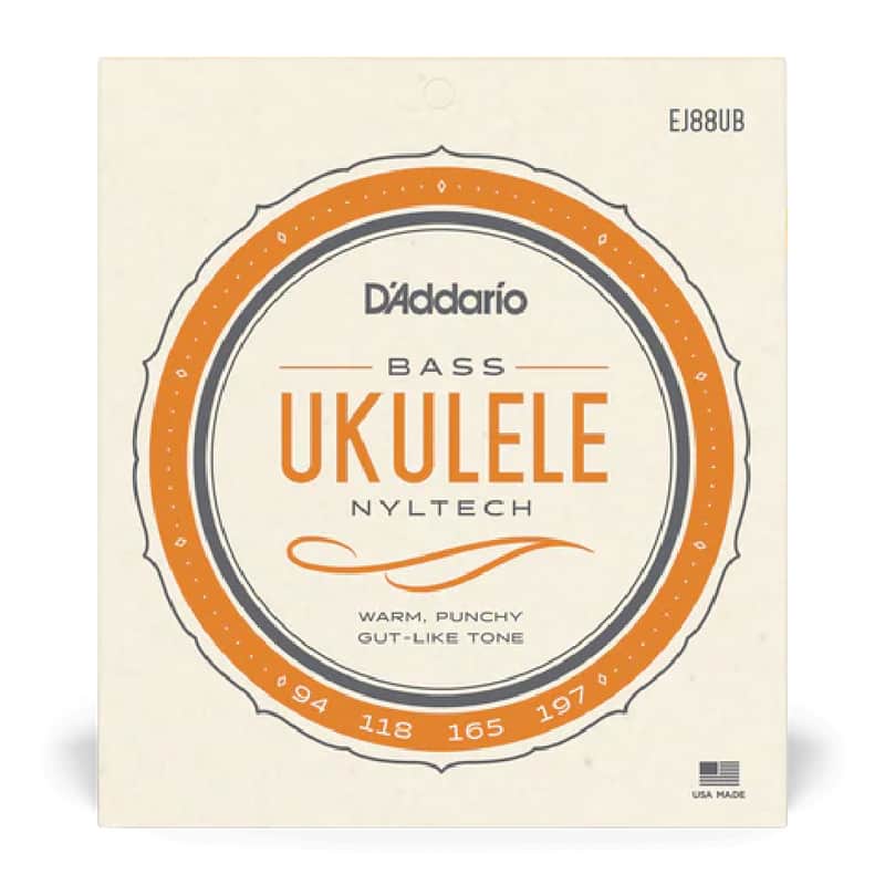 D'Addario EJ88UB Nyltech Ukulele Strings Bass image 1