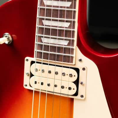 Gibson Les Paul Studio Double Trouble Electric Guitar - Cherry Sunburst with Gig Bag image 8