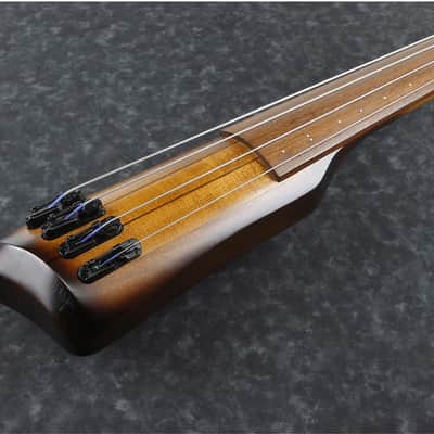 IBANEZ UB804-MOB Upright E-Bass open pore natural image 4