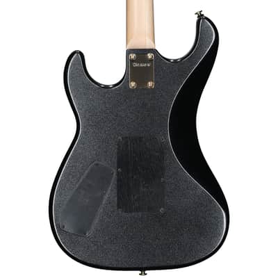 Kramer Jersey Star Floyd Rose Electric Guitar, with Gig Bag, Black Pearl image 7