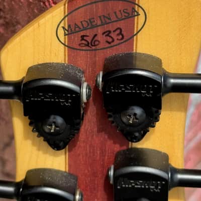 Roscoe Custom Century 6-String Bass 2006 - owned & enjoyed by Florida Legend Jeff Carswell ! image 9