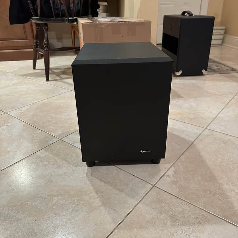 Outlaw Audio M8 Subwoofer - Black image 1