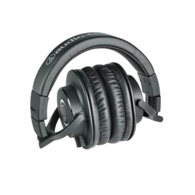 Audio-Technica ATH-M40X Pro DJ Studio Monitoring Headphones with cables image 3