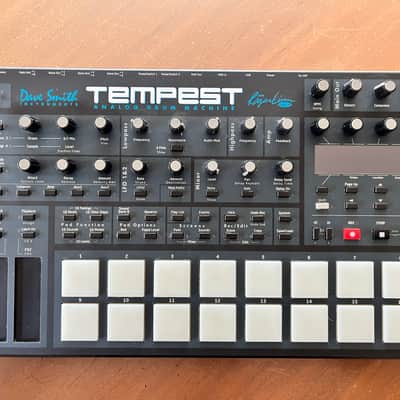 Dave Smith Instruments Tempest 6-Voice Drum Machine 2011 - 2018 - Black with Wood Sides