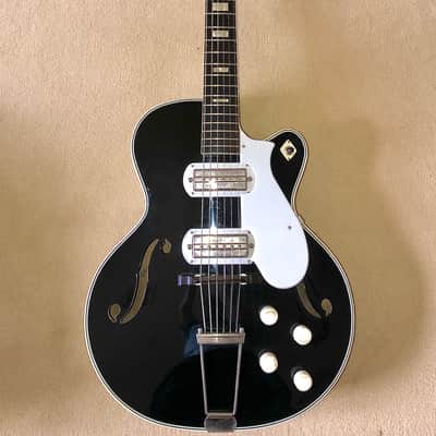 Silvertone/Harmony Espanada 1961 Black Lacquer w/ Free Shipping! image 1