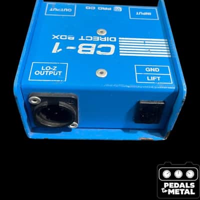 Pro Co CB-1 Direct Box #181816 - Blue - X19929 image 4