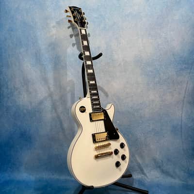 Edwards by ESP E-LP-130-CD Custom 2021 White Made in Japan Les