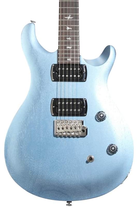 PRS SE CE 24 Standard Satin Electric Guitar - Ice Blue Metallic image 1