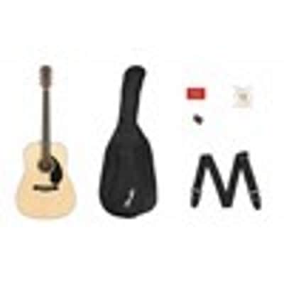 Fender CD-60S Dreadnought Pack V2 Acoustic Guitar Natural image 1