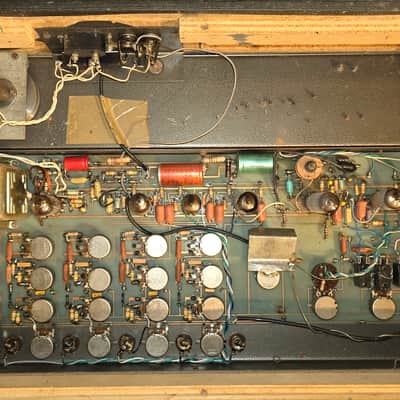 Corland K405 RARE vintage tube amp mixer tape echo made in Italy image 7