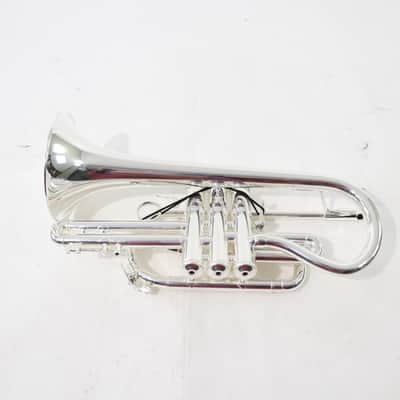 Bach Model 184SL Stradivarius Shepherds Crook Cornet SN 753494 OPEN BOX image 3
