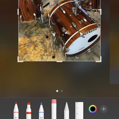 Sonor Champion 70s Beech ,Rosewood image 8