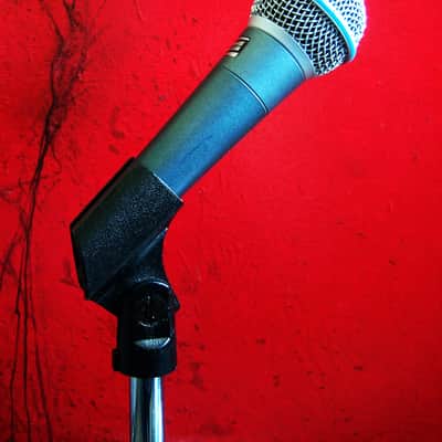 Vintage RARER 1980's Shure BETA 58 / SM58 dynamic cardioid microphone USA Low Z w accessories SM58 # 3 image 10