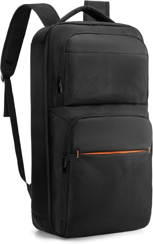 37-Key Keyboard Piano Bag Backpack, Protective Travel Bag for MIDI Keyboard Controller, Laptop, Microphones, Cables, 37 Keys Musical Keyboard Piano Carrying Case, 21.9" L x 10.9" W x 3" H image 1
