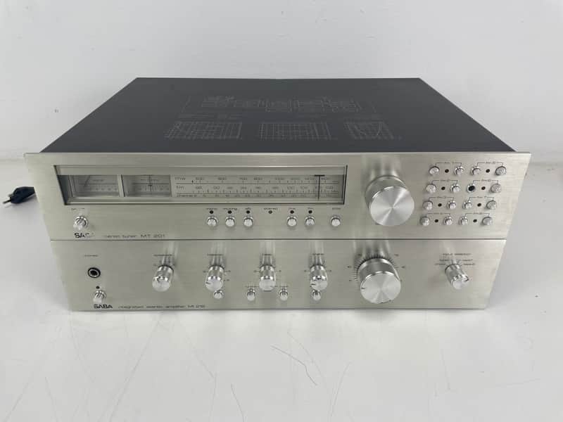 SABA - MI212/MT201 - Integrated Amplifier + Tuner Set
