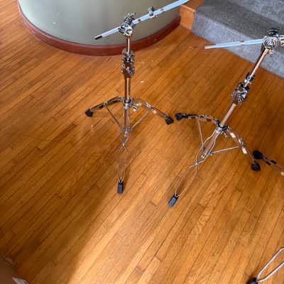 DW THREE PACK DW DWCP3700A 3000 Series Straight/Boom Cymbal Stand image 4