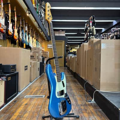Fender Custom Shop Limited Edition 1964 Jazz Bass Journeyman Relic Aged Lake Placid Blue w/Hard Case image 5