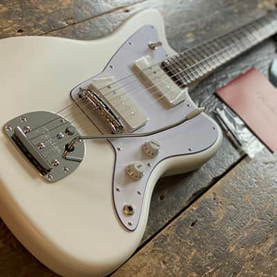 Fender Japan Limited Edition Blanc Jazzmaster Hybrid II MIJ Japan Domestic Only Model 2025 Satin White image 3