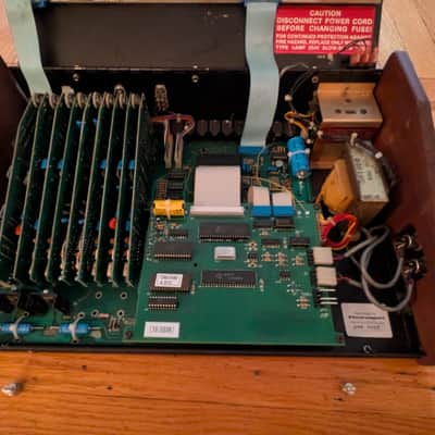 Oberheim DMX Drum Machine MIDI RAM Upgrade Wood Sides Serviced by Electrongate image 3