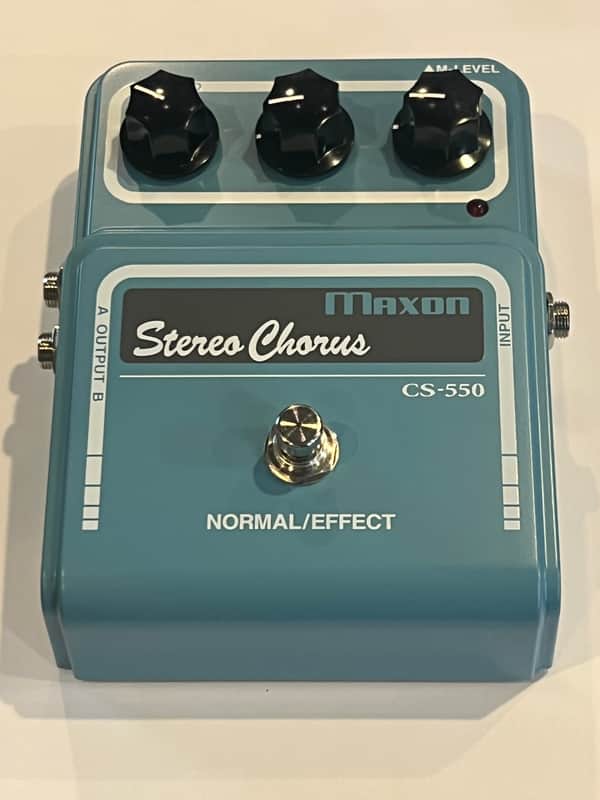 Maxon CS-550 ステレオコーラスエフェクター 初期モデル Maxon CS-550 Stereo Chorus | Reverb